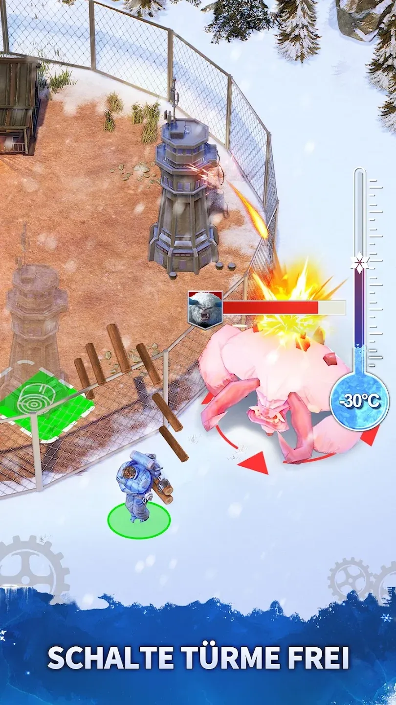 Auswirkungen von Kälte und Überlebendenmanagement